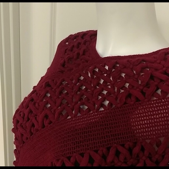 *Last One* Wine Classic Poncho - Picture 4 of 5